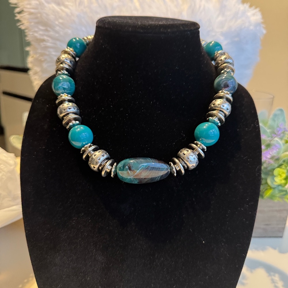 Gemstone Statement Necklaces - image 4